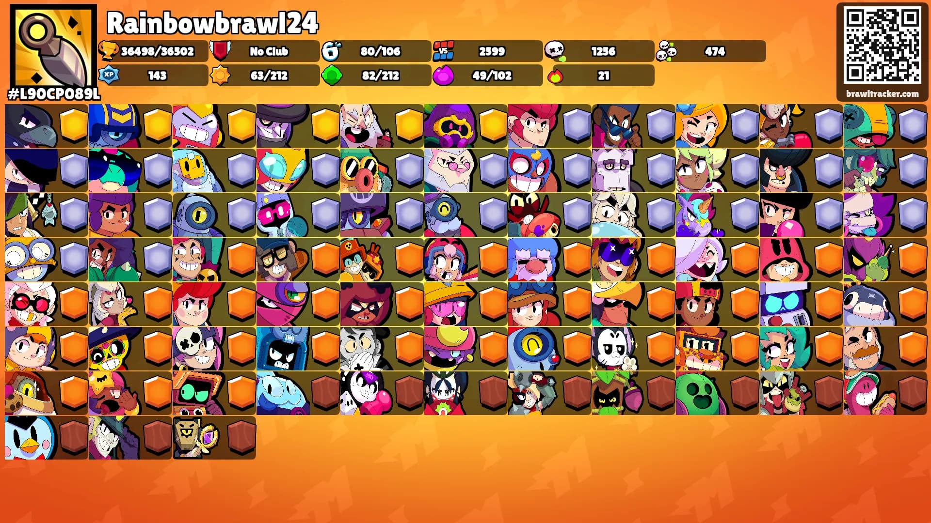 Rainbowbrawl24's Ranks