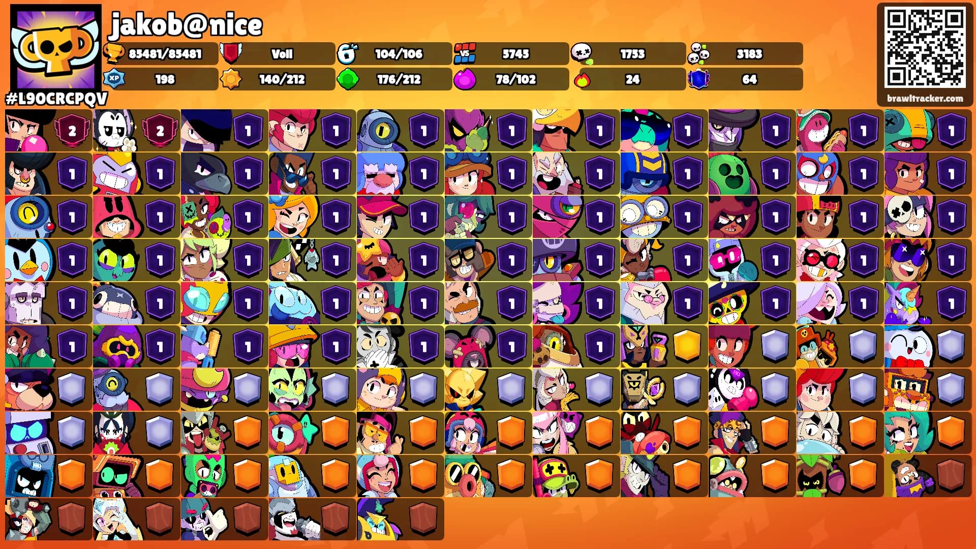 jakob@nice's Ranks