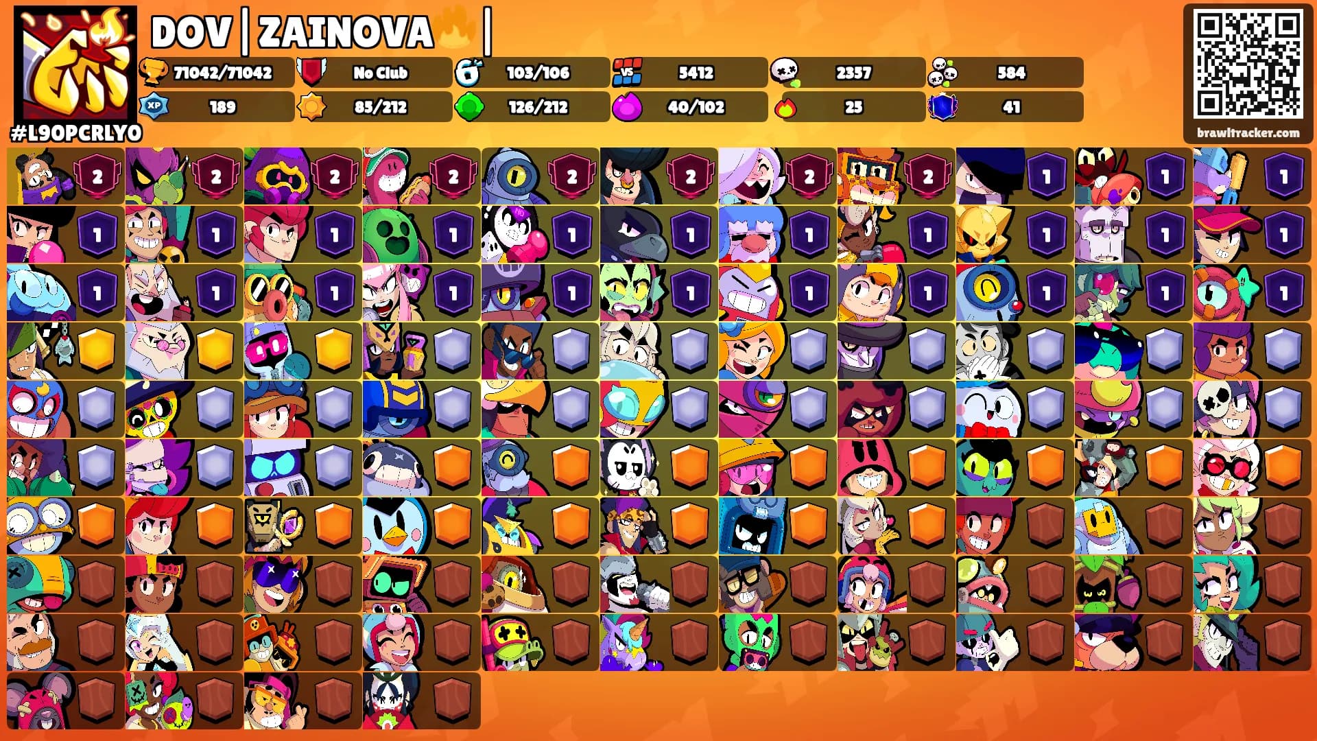 DOV|ZAINOVA🔥|'s Ranks