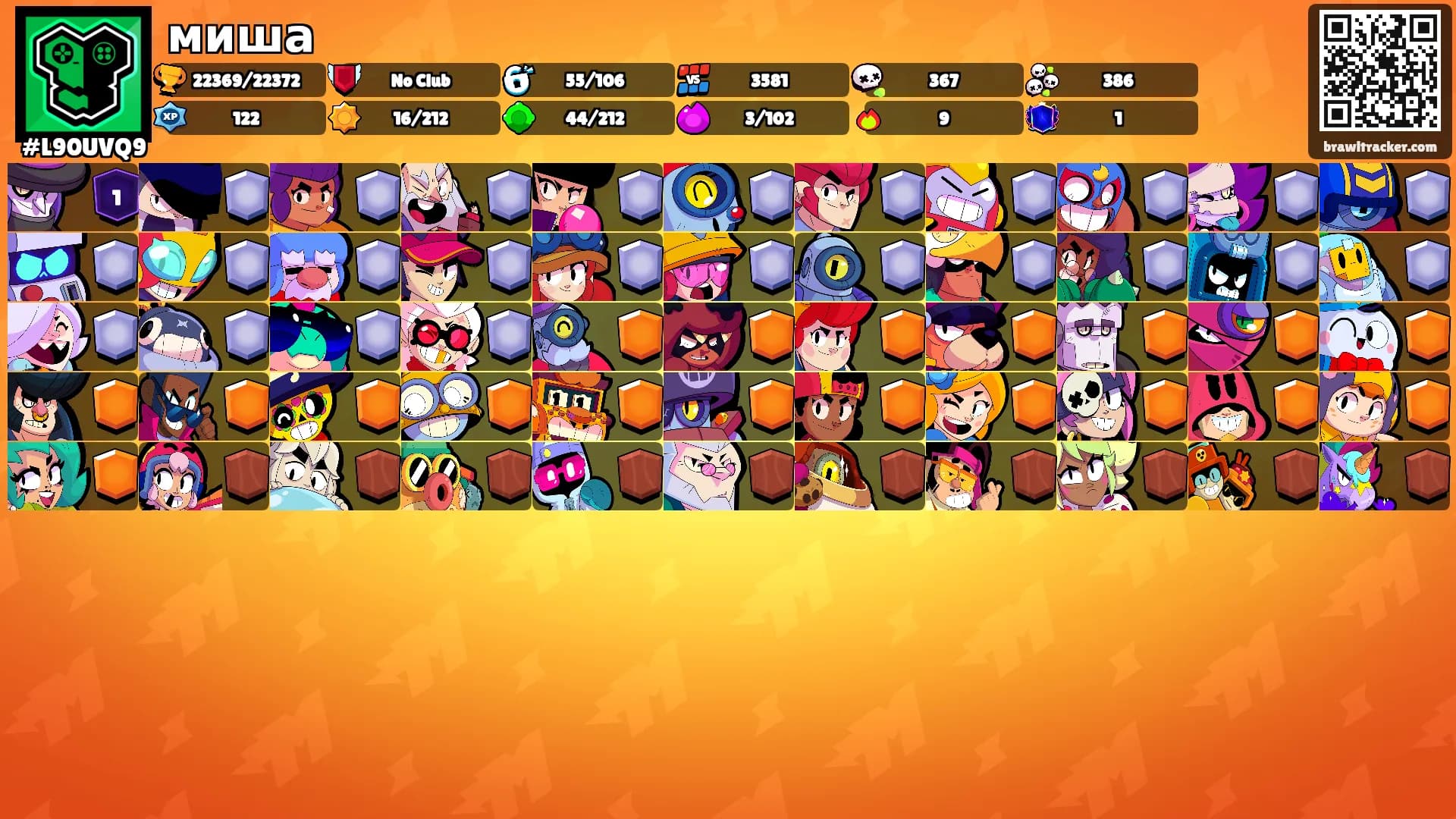 миша's Ranks