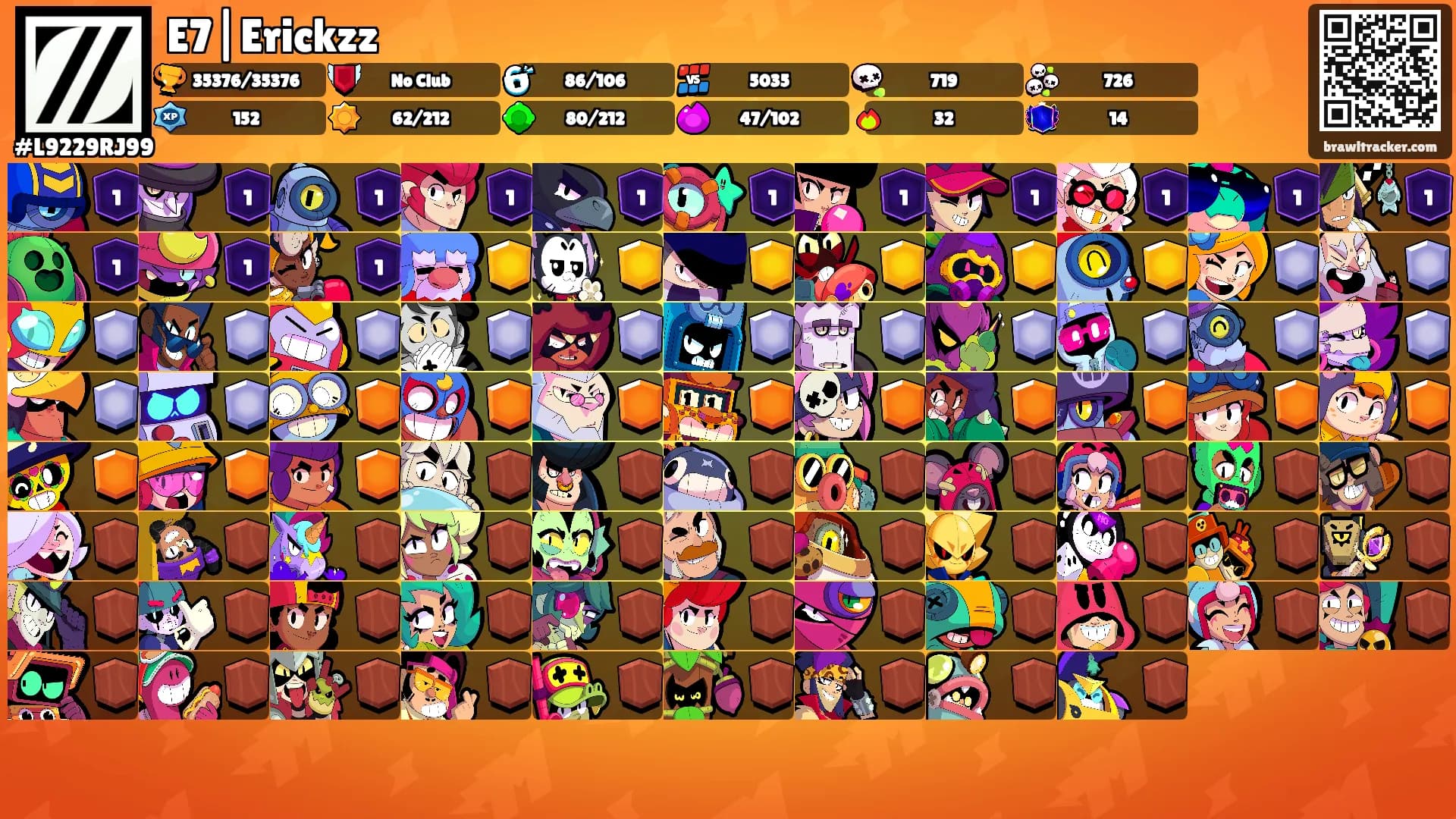 E7|Erickzz's Ranks