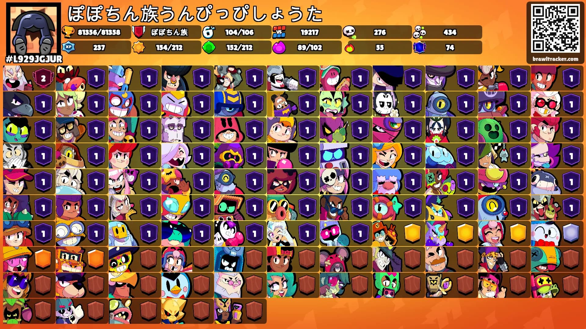 ぽぽちん族うんぴっぴしょうた's Ranks