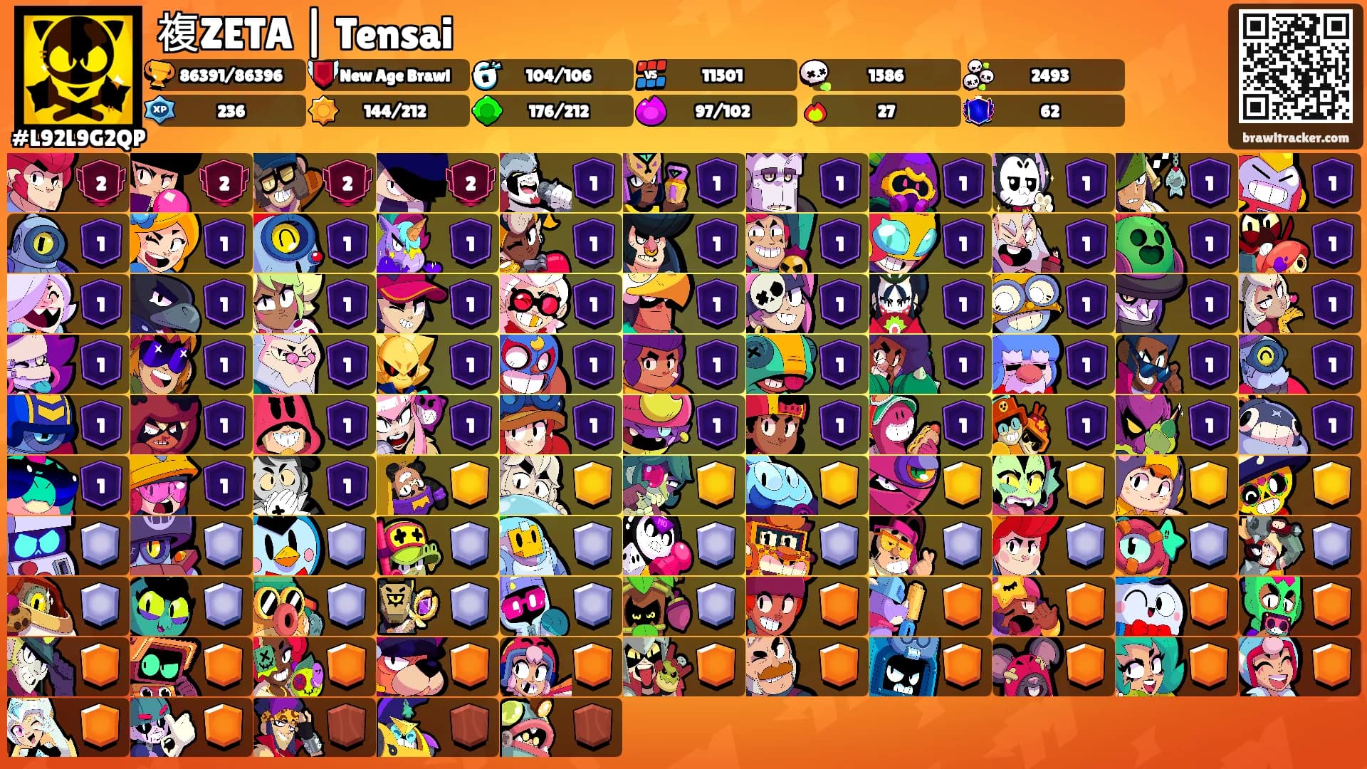 複ZETA | Tensai's Ranks