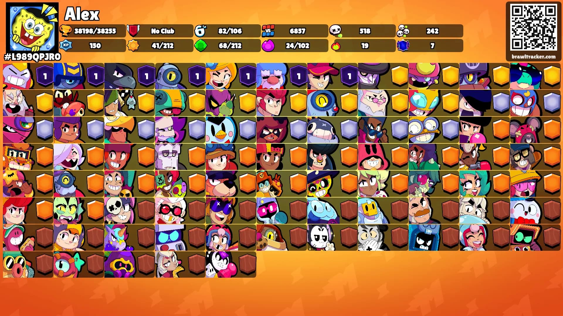 Alex's Ranks