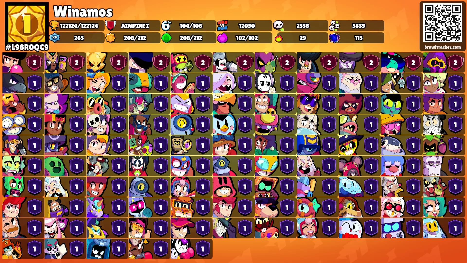 Winamos's Ranks