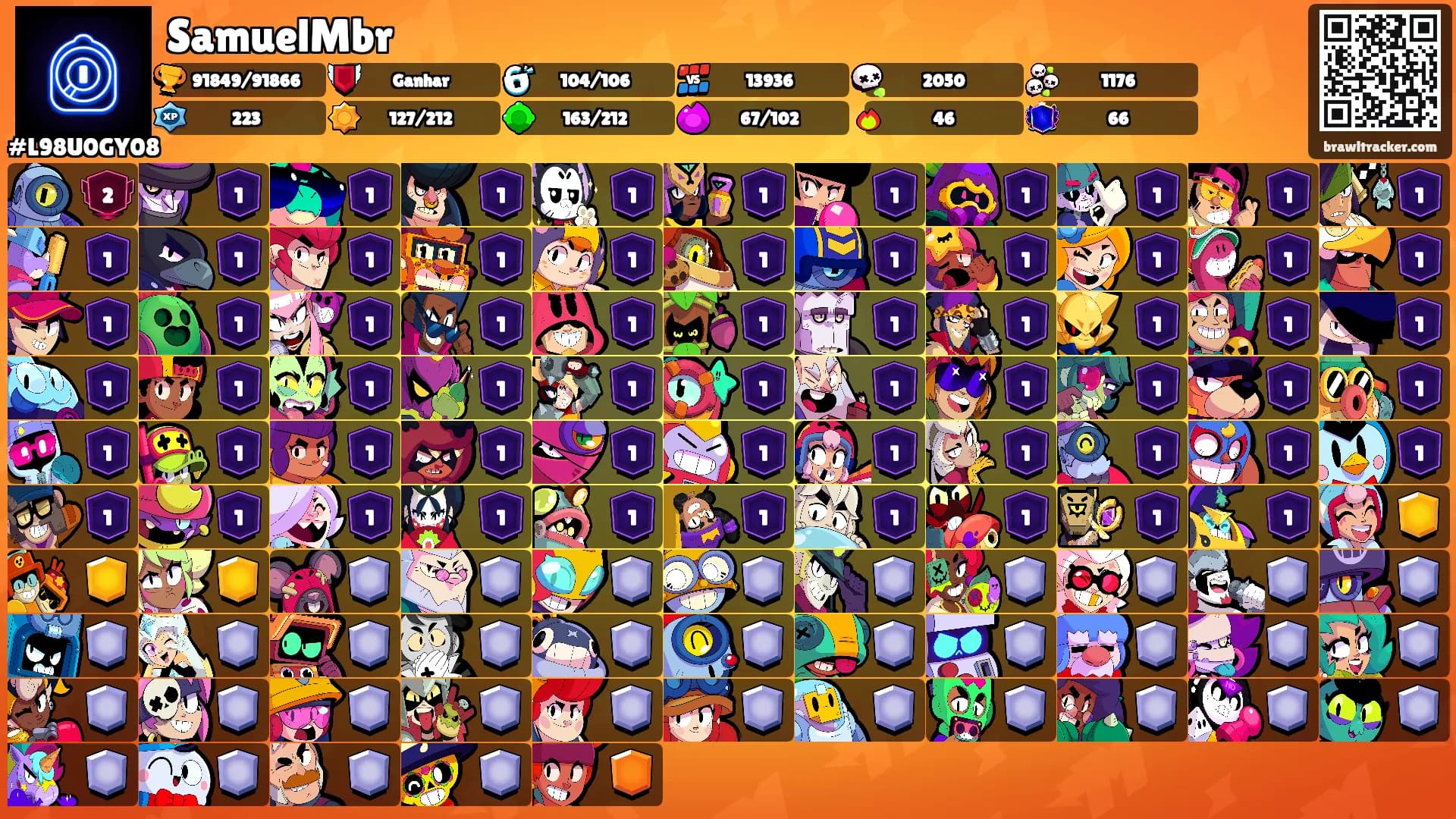 SamuelMbr's Ranks