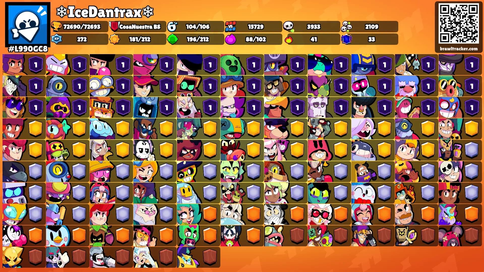 ❄IceDantrax❄'s Ranks