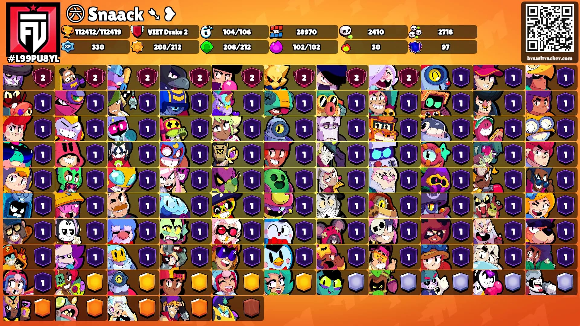 ㊅ Snaack ➷❥'s Ranks