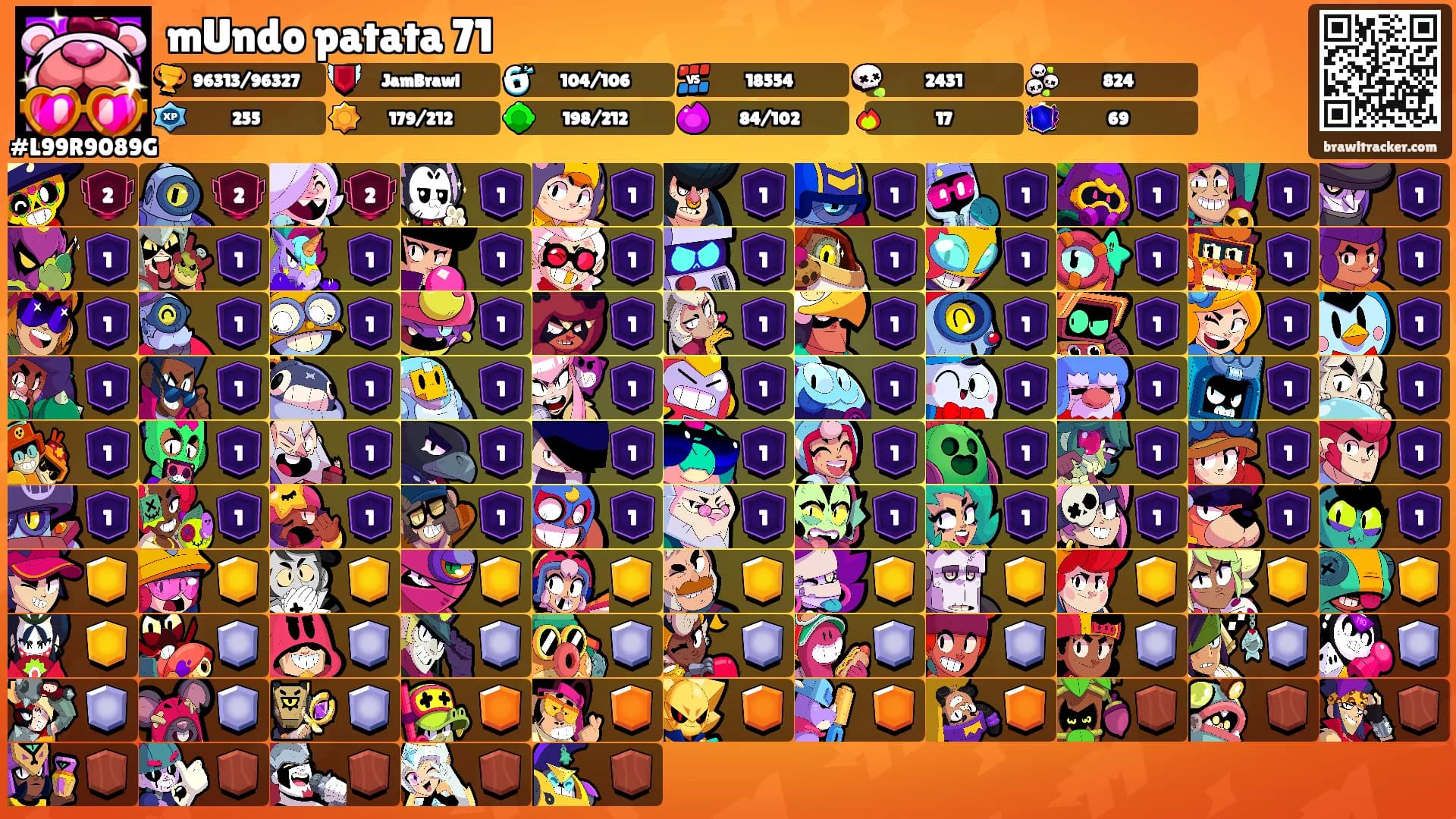 mUndo patata 71's Ranks