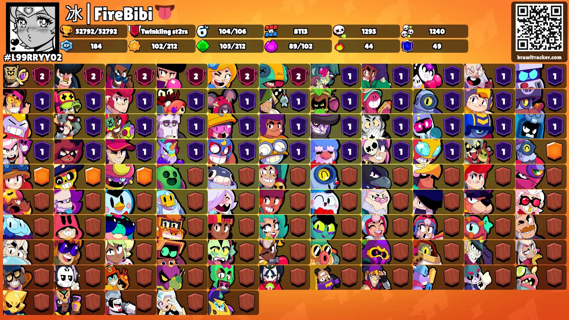冰|FireBibi 👅's Ranks