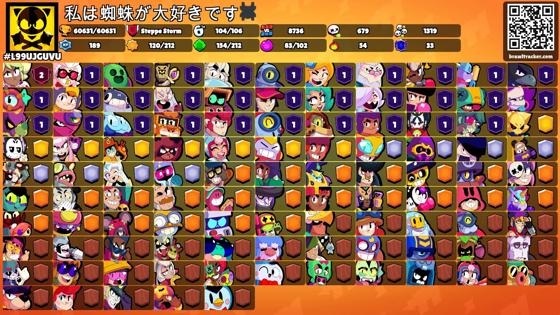 私は蜘蛛が大好きです🕷️'s Ranks