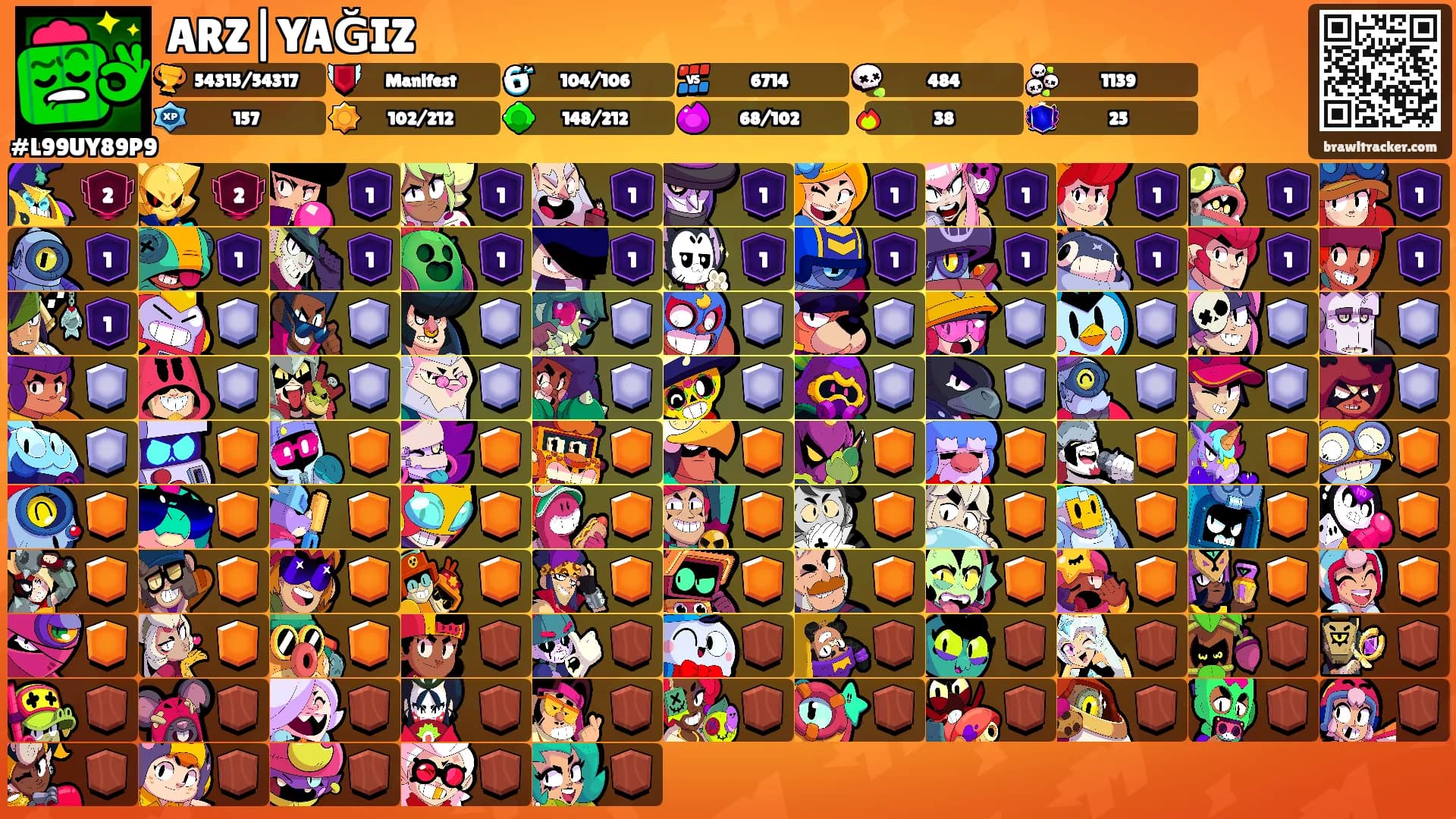 ARZ|YAĞIZ's Ranks