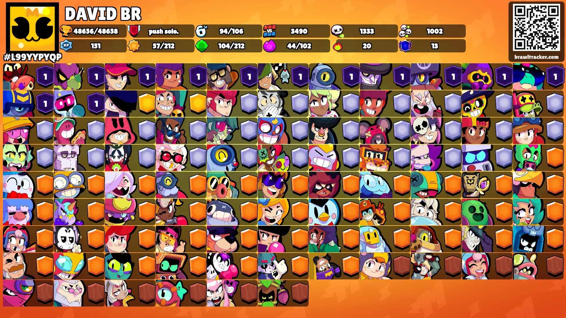 DAVID BR's Ranks