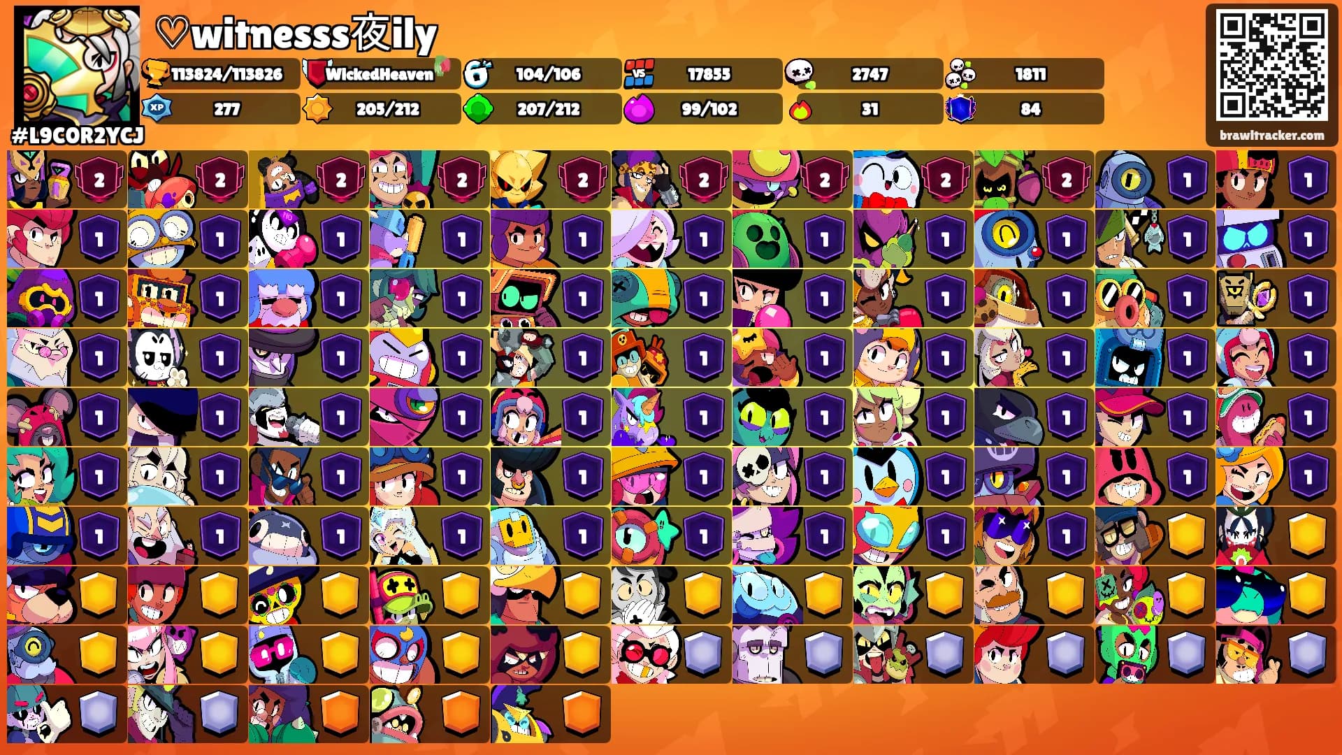 ♡witnesss夜ily's Ranks