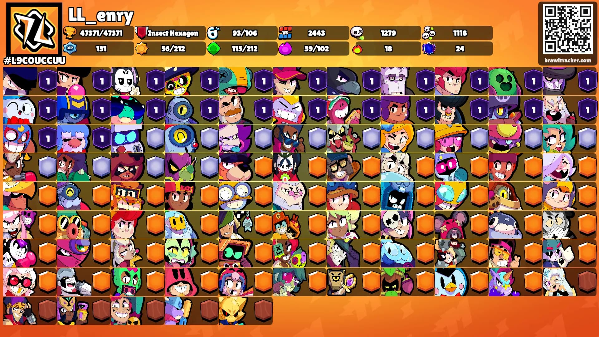 LL_enry's Ranks