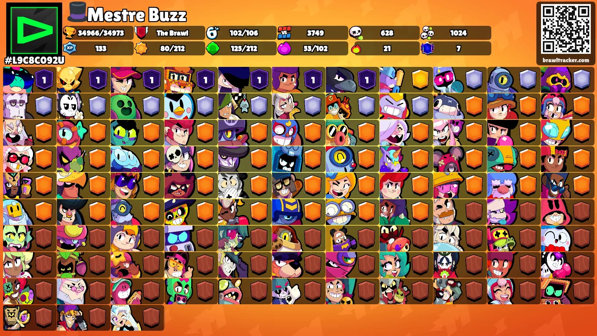 🎩Mestre Buzz's Ranks