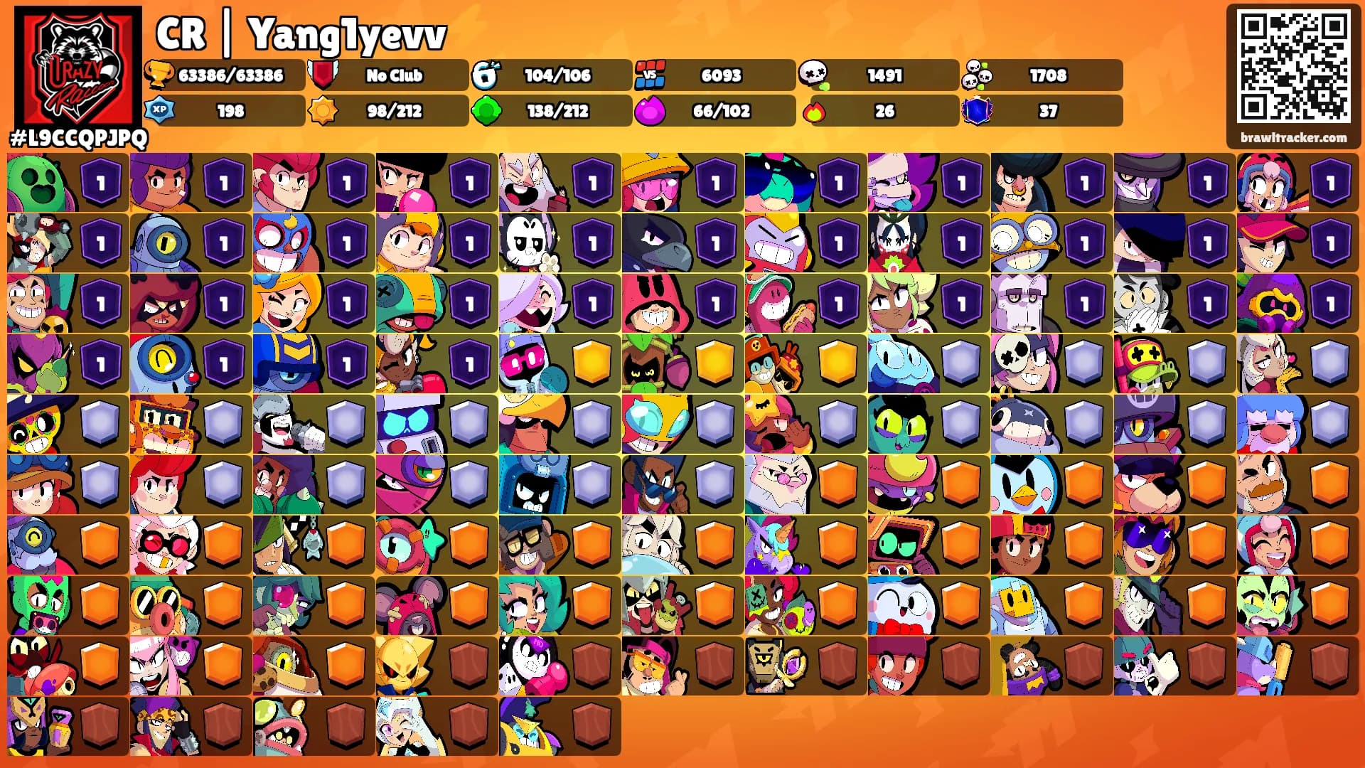 CR | Yang1yevv⚡'s Ranks