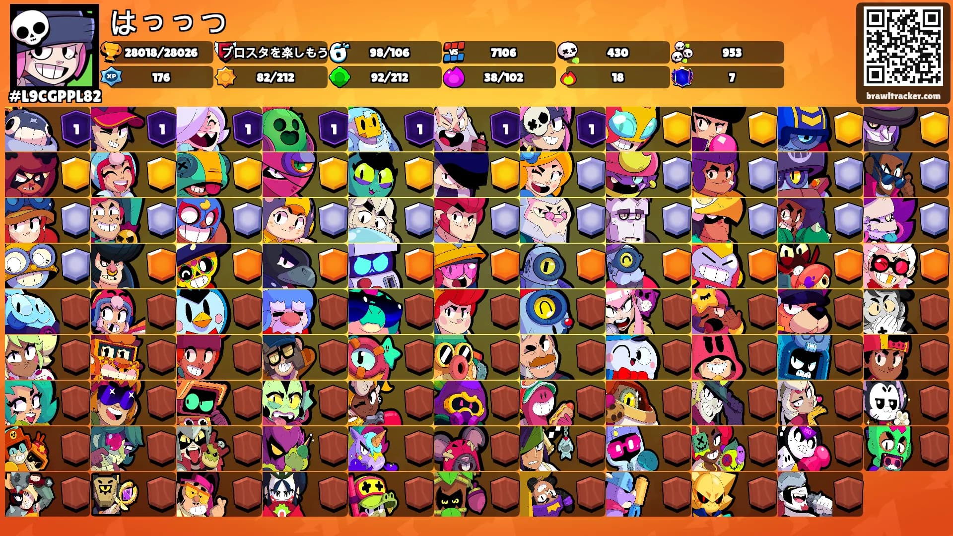 はっっつ's Ranks