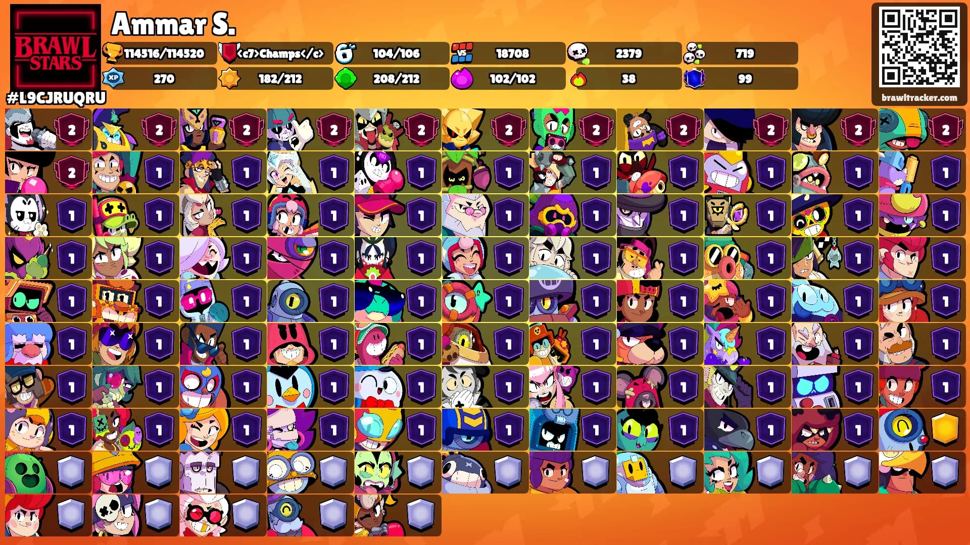 Ammar S.'s Ranks