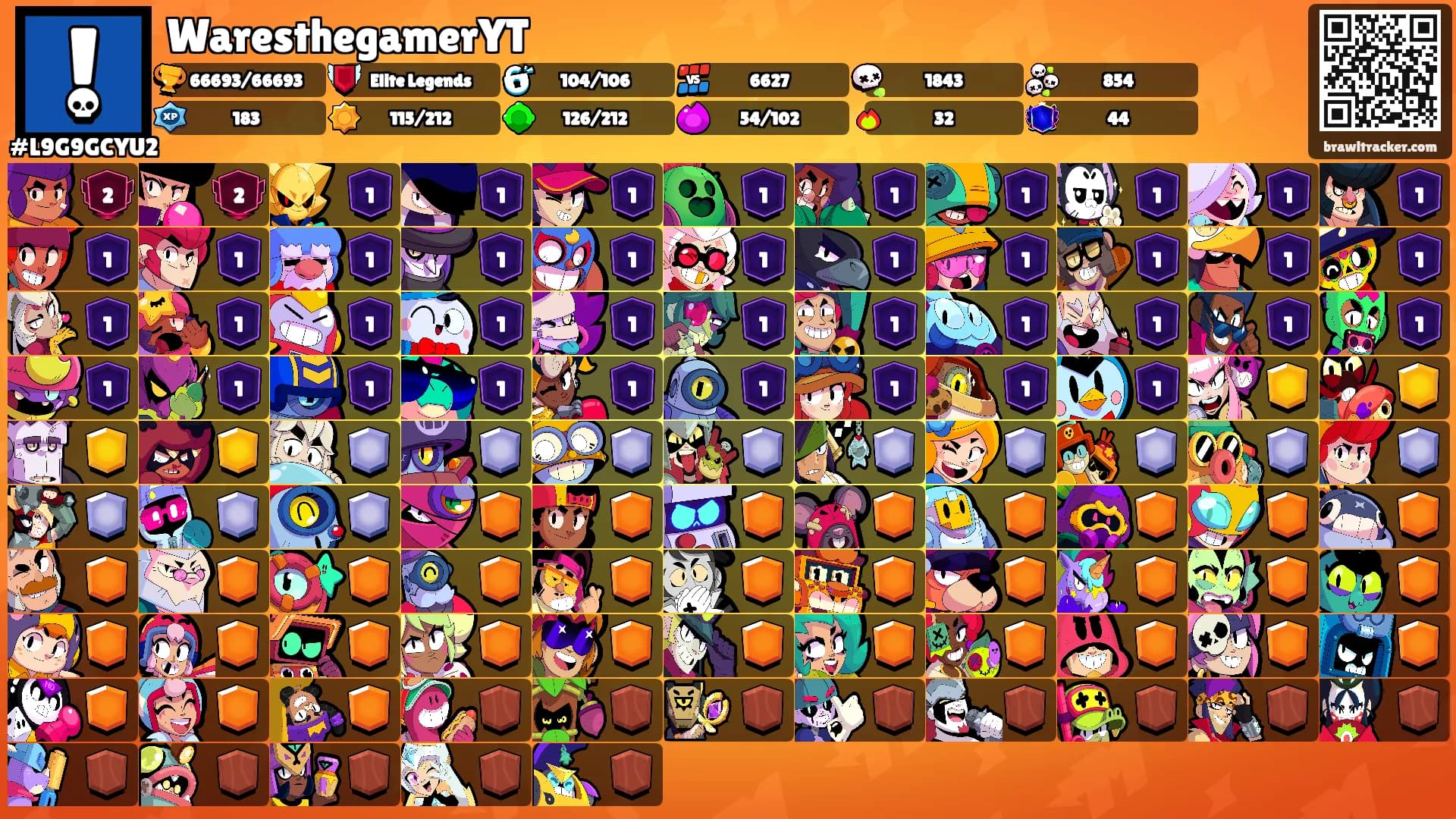 WaresthegamerYT's Ranks