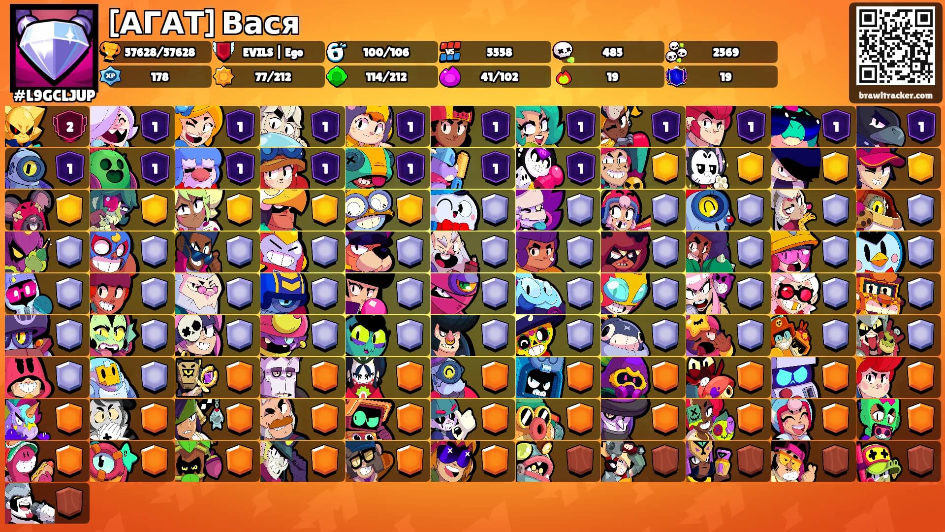 [АГАТ] Вася's Ranks