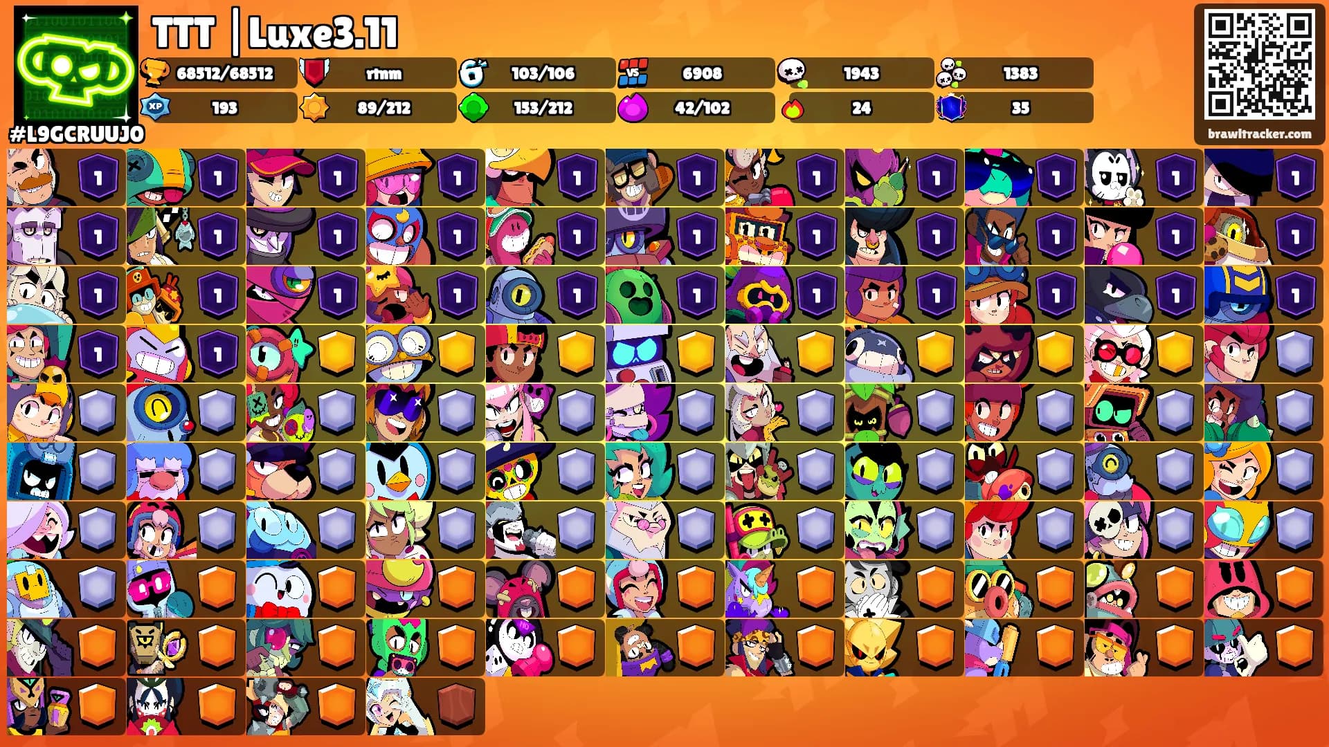 TTT |Luxe3.11's Ranks