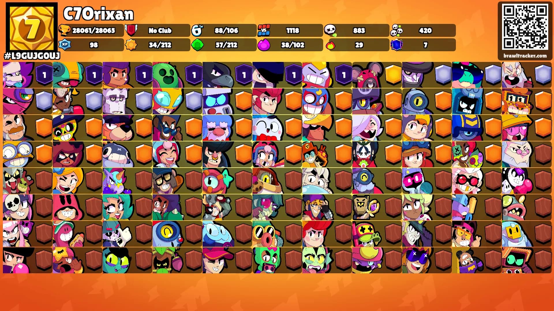 C7Orixan's Ranks