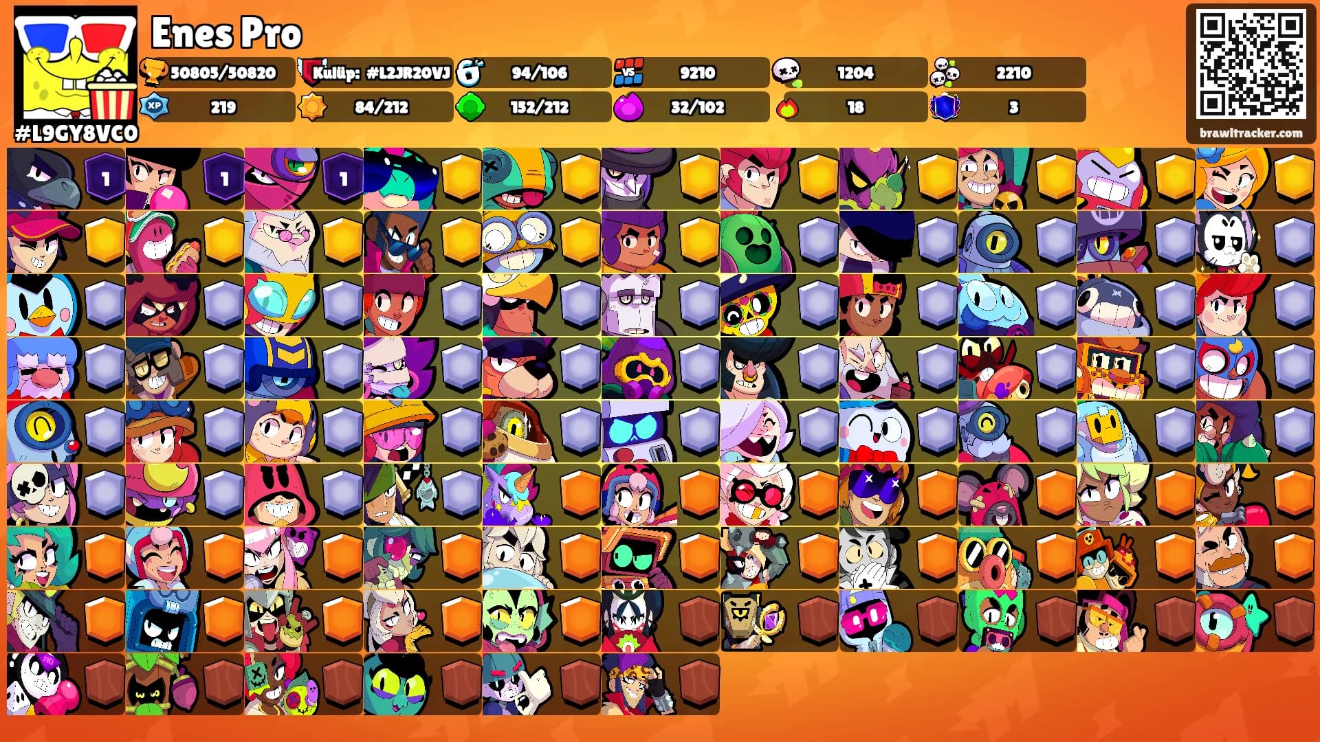 Enes Pro's Ranks