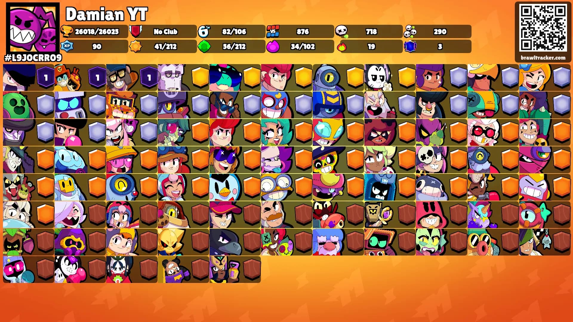 Damian YT's Ranks