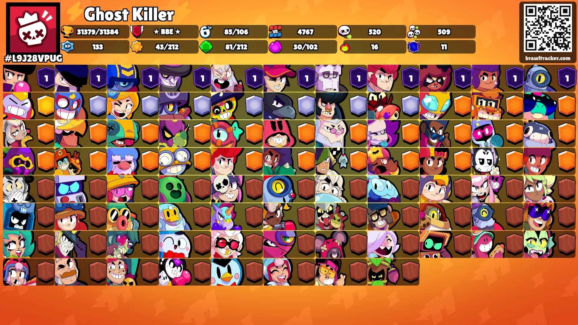 ⚡️Ghost Killer⚡'s Ranks