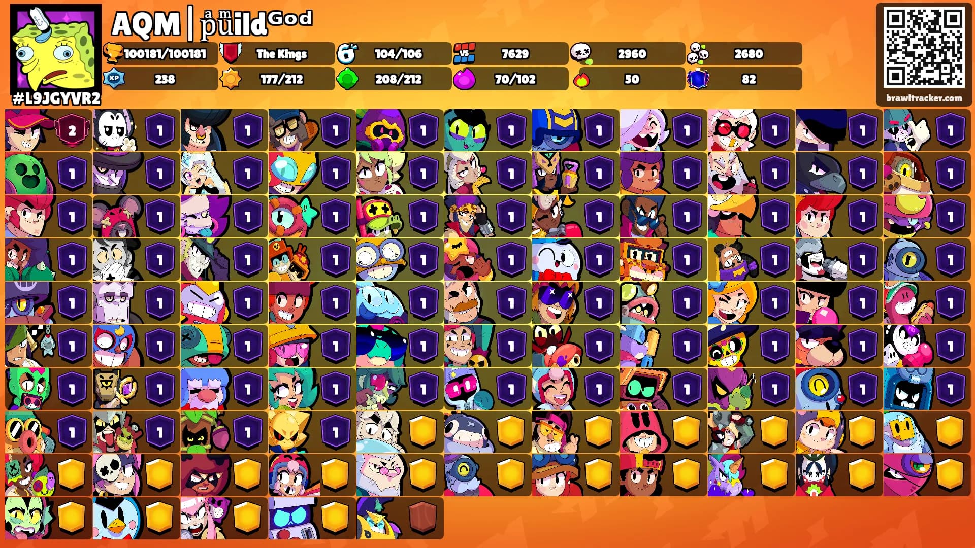 AQM|pͣuͫildᴳᵒᵈ's Ranks