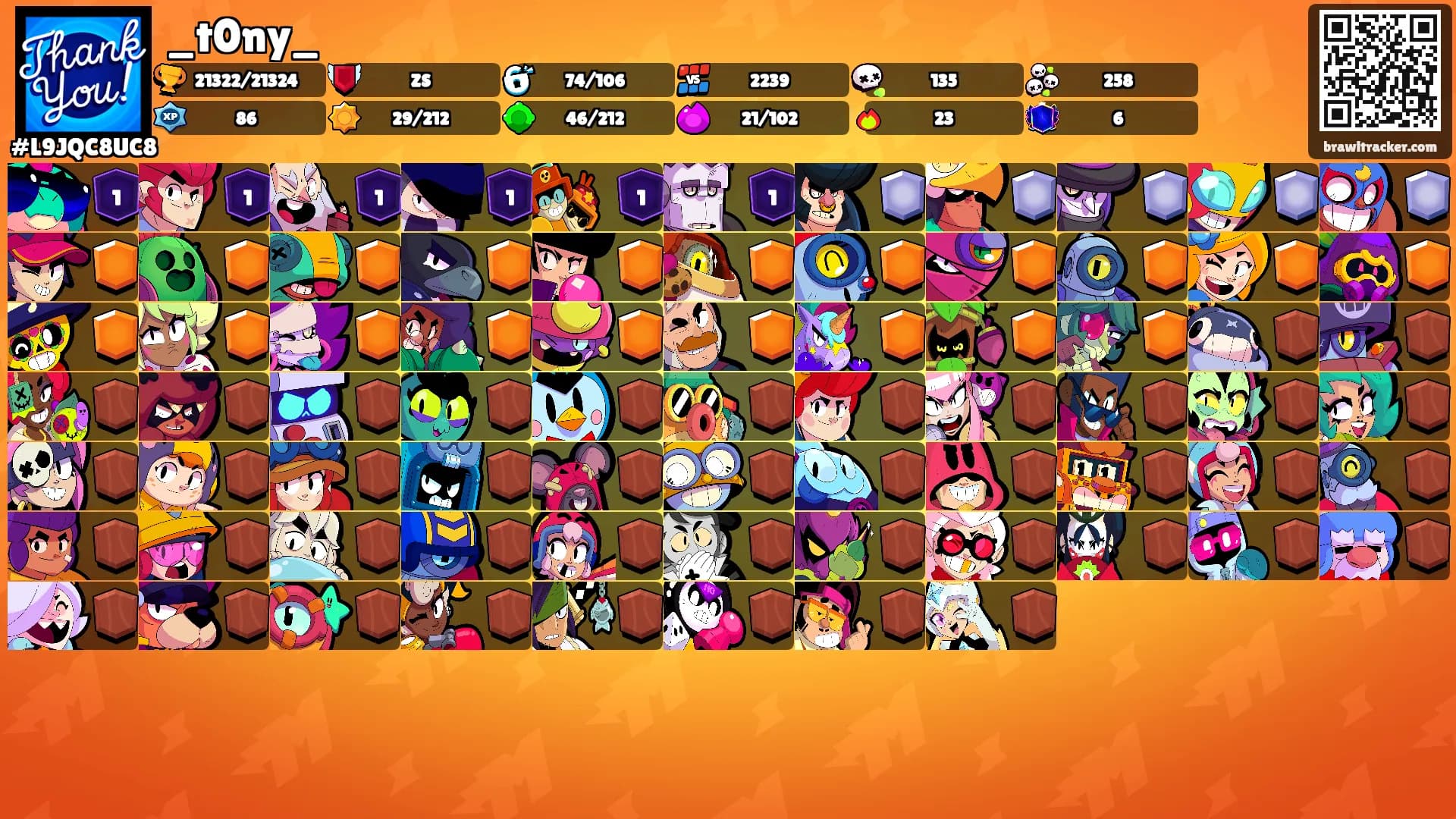 _t0ny_'s Ranks