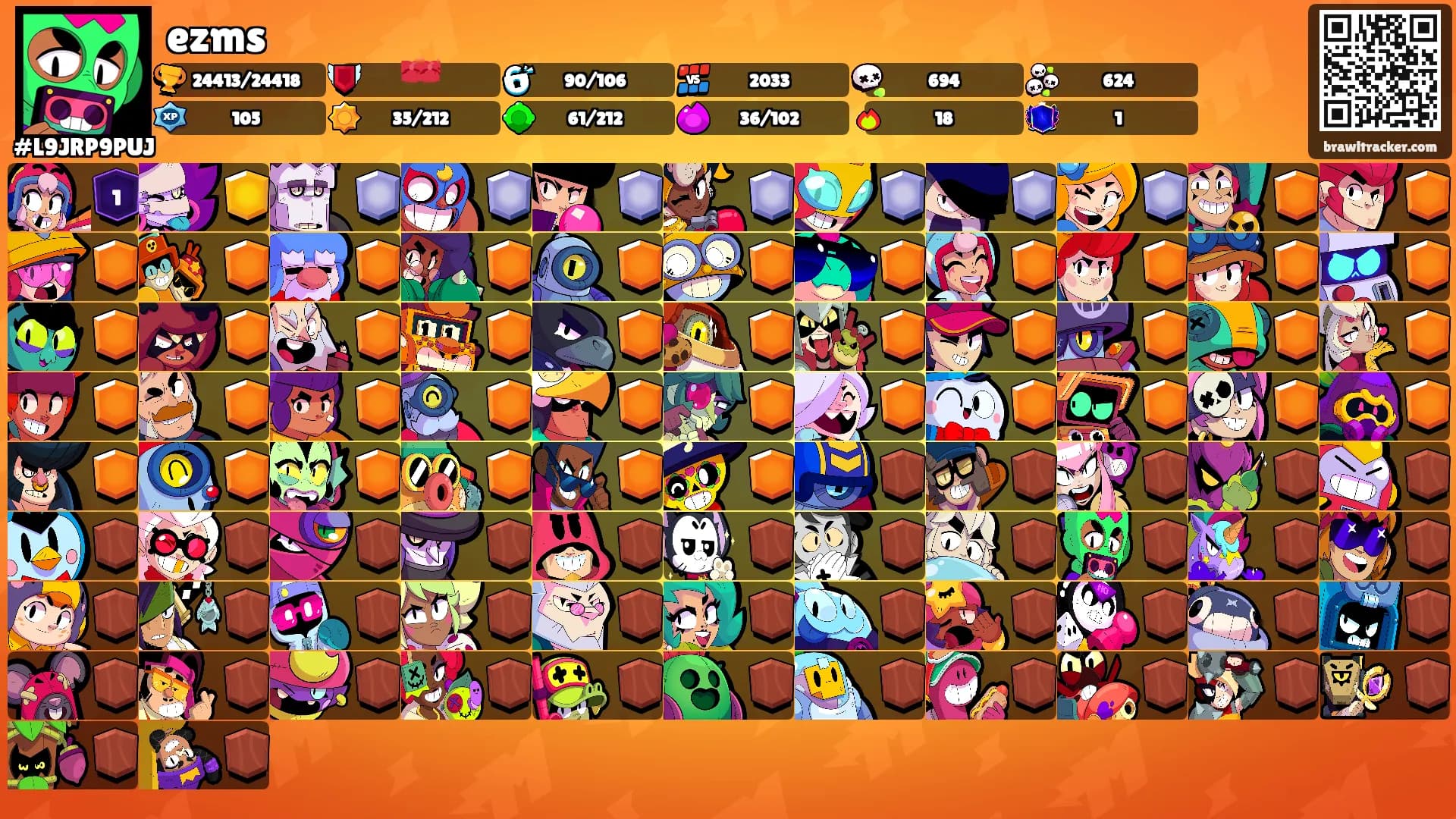 ezms's Ranks
