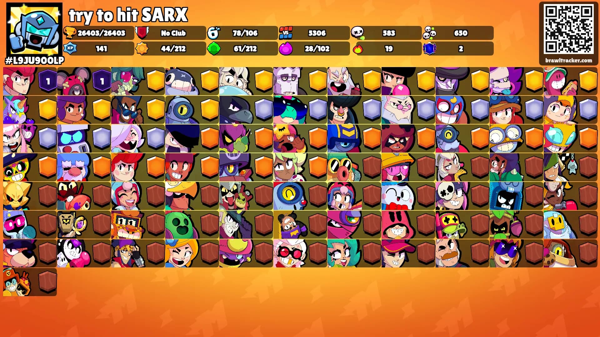 try to hit SARX's Ranks