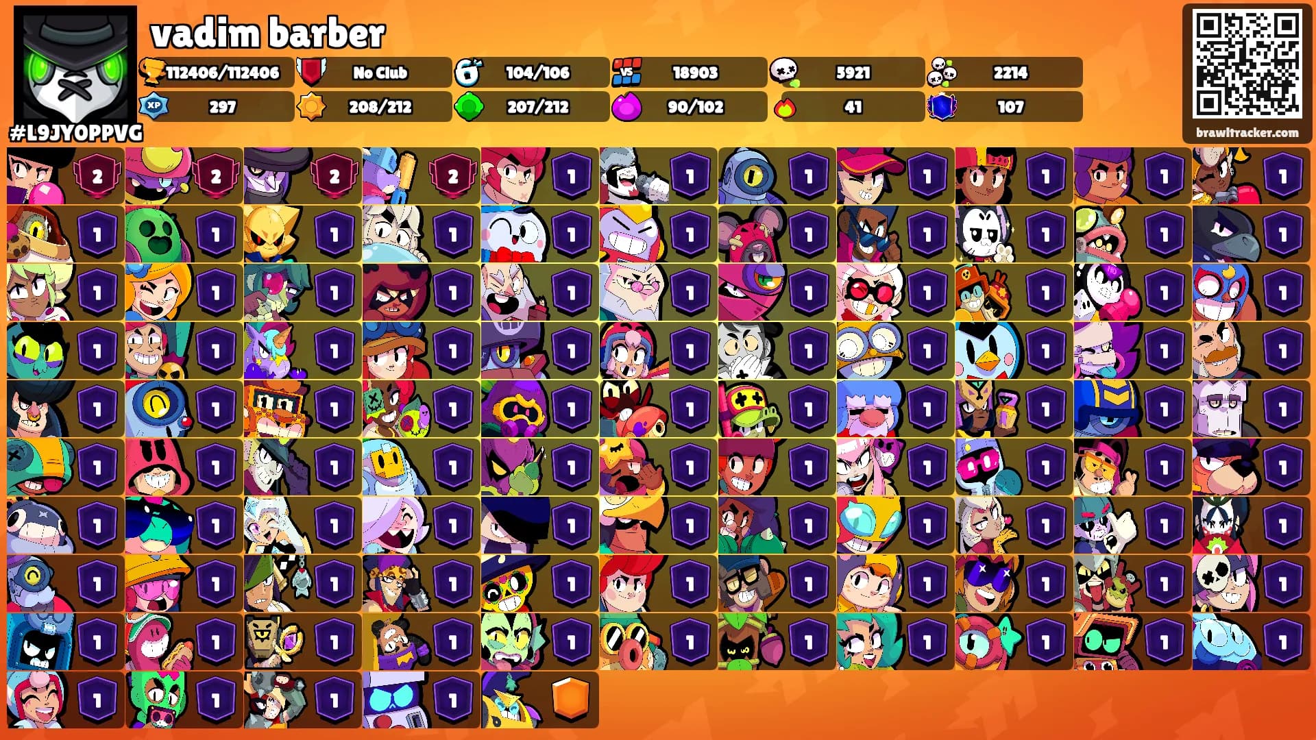 vadim barber's Ranks
