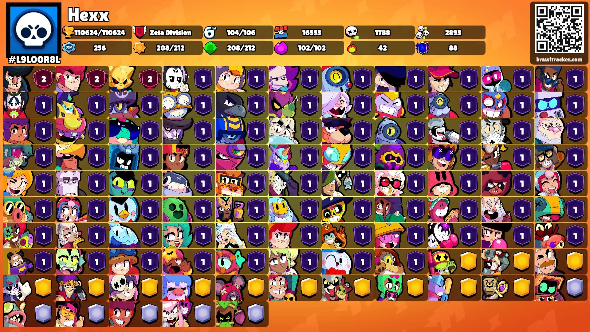 Hexx's Ranks