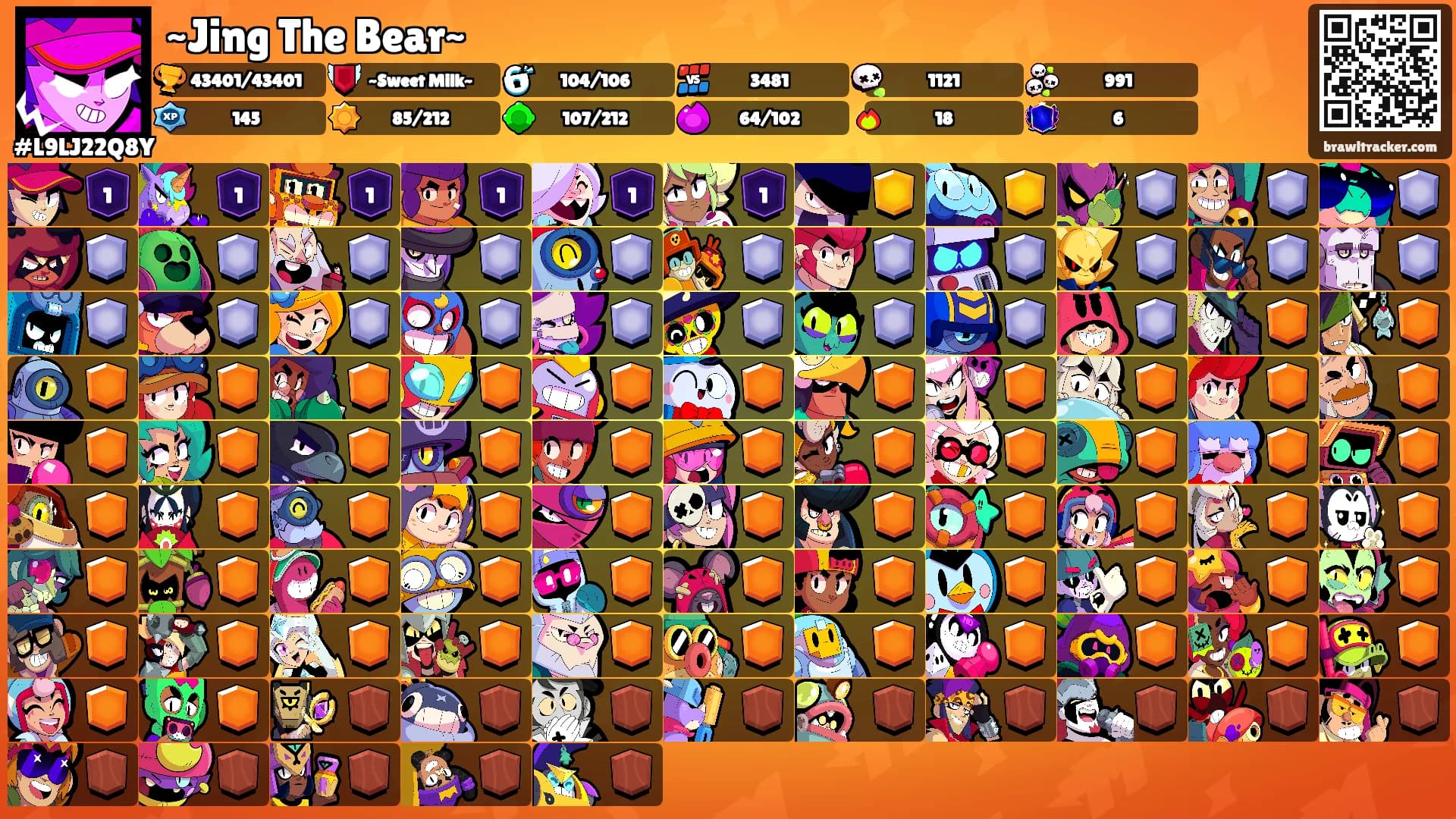 ~Jing The Bear~'s Ranks