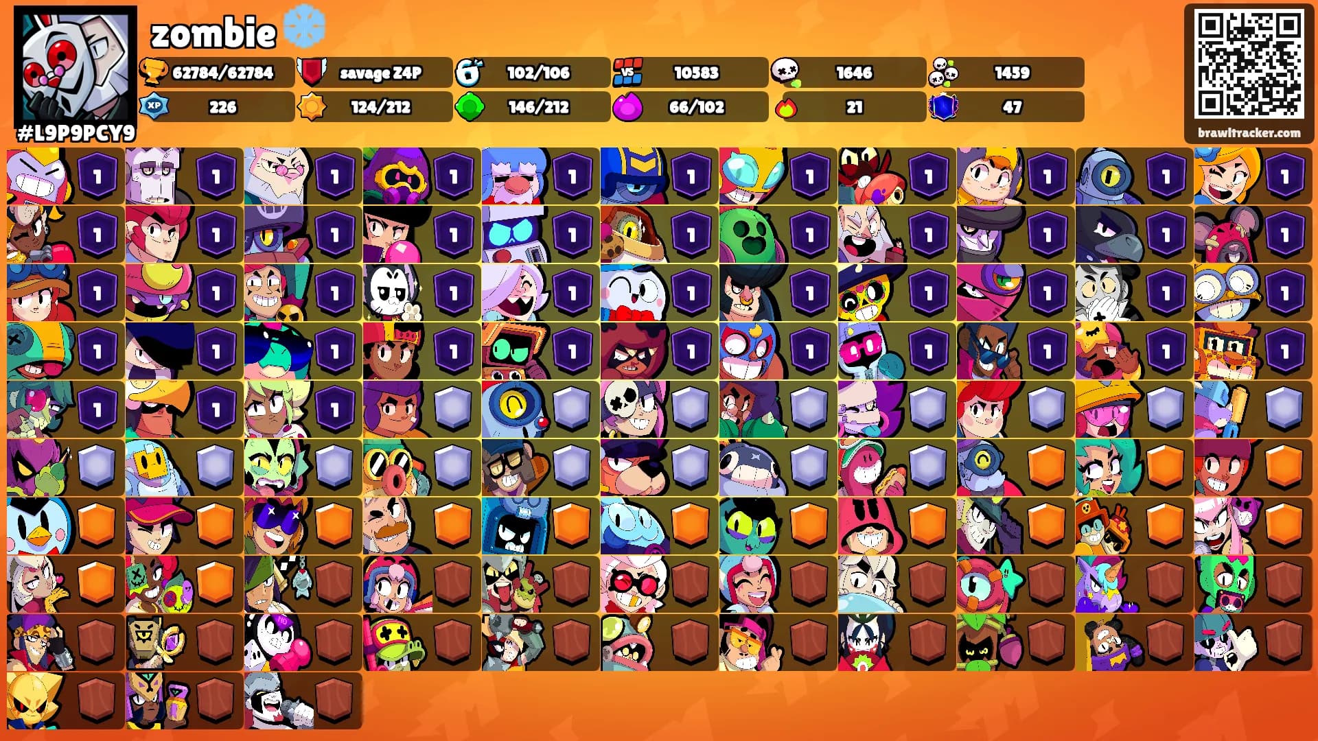 zombie ❄️'s Ranks
