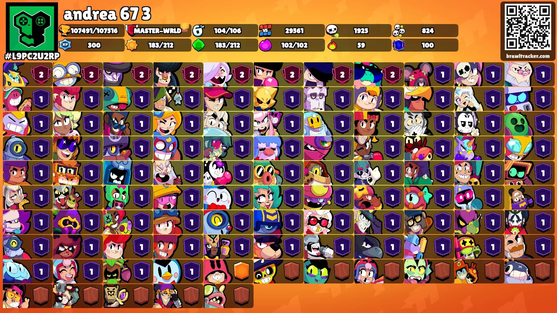 andrea 67 3's Ranks