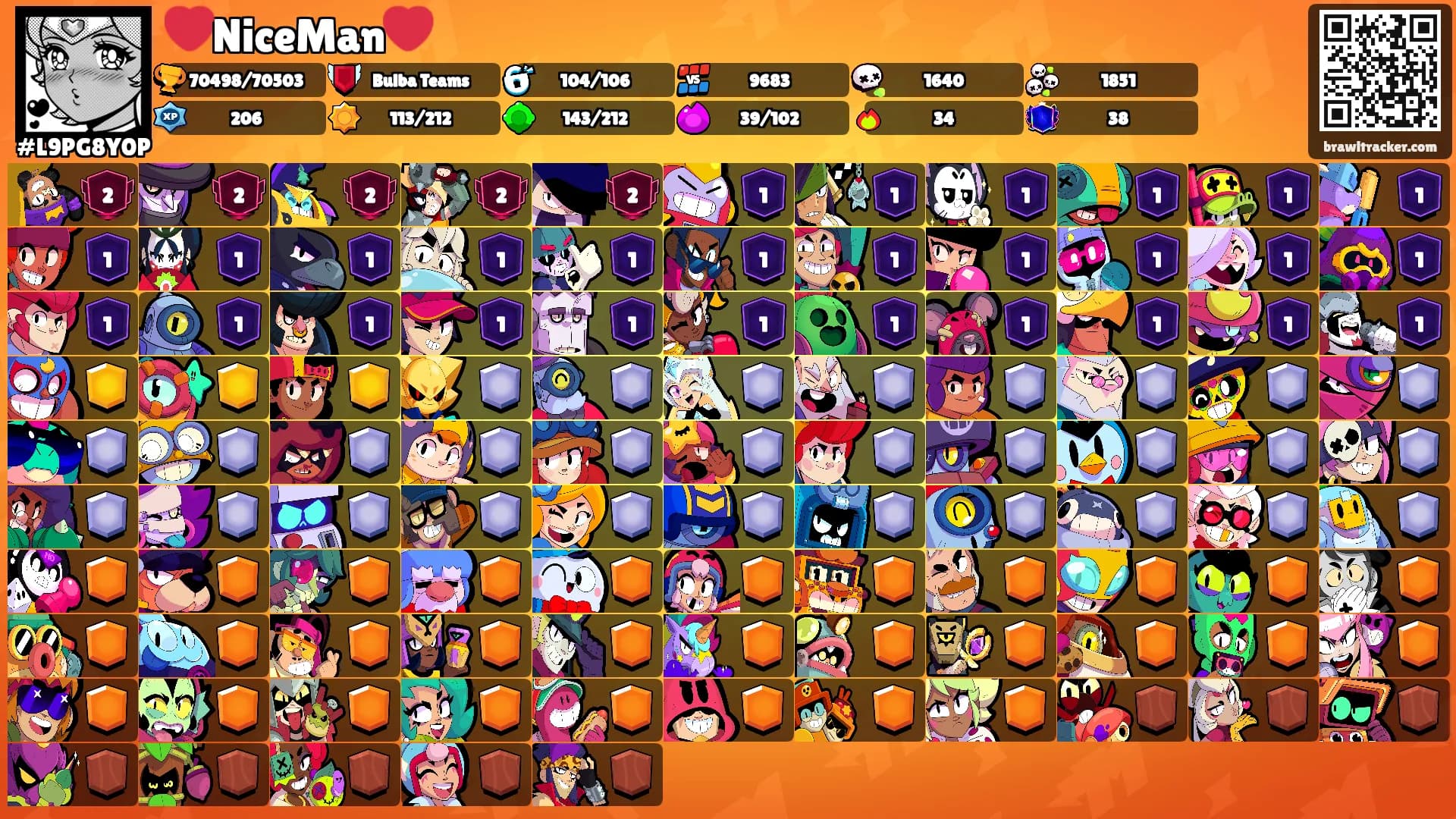 ❤️NiceMan❤️'s Ranks