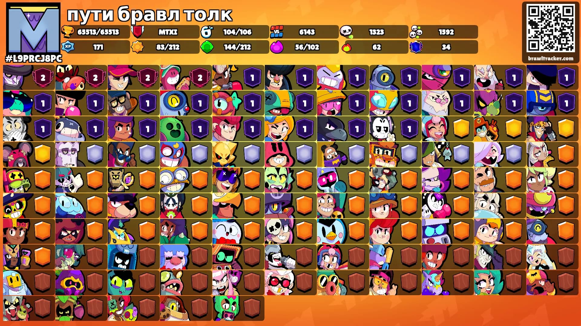 пути бравл толк's Ranks