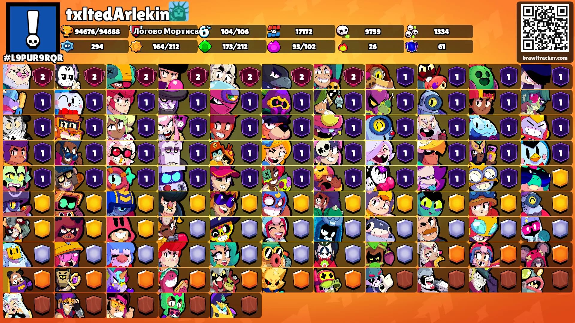 txltedArlekin🗽's Ranks