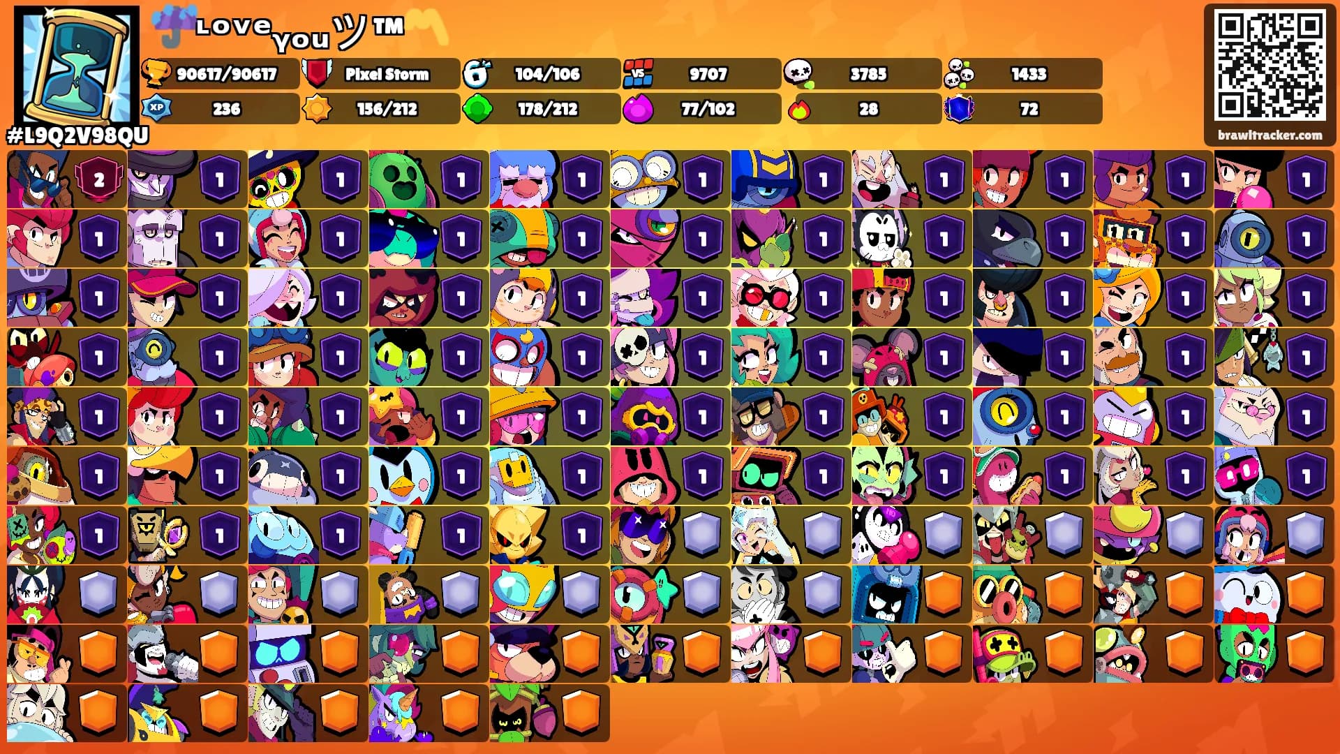 ☔️ᶫᵒᵛᵉᵧₒᵤツ™〽️'s Ranks