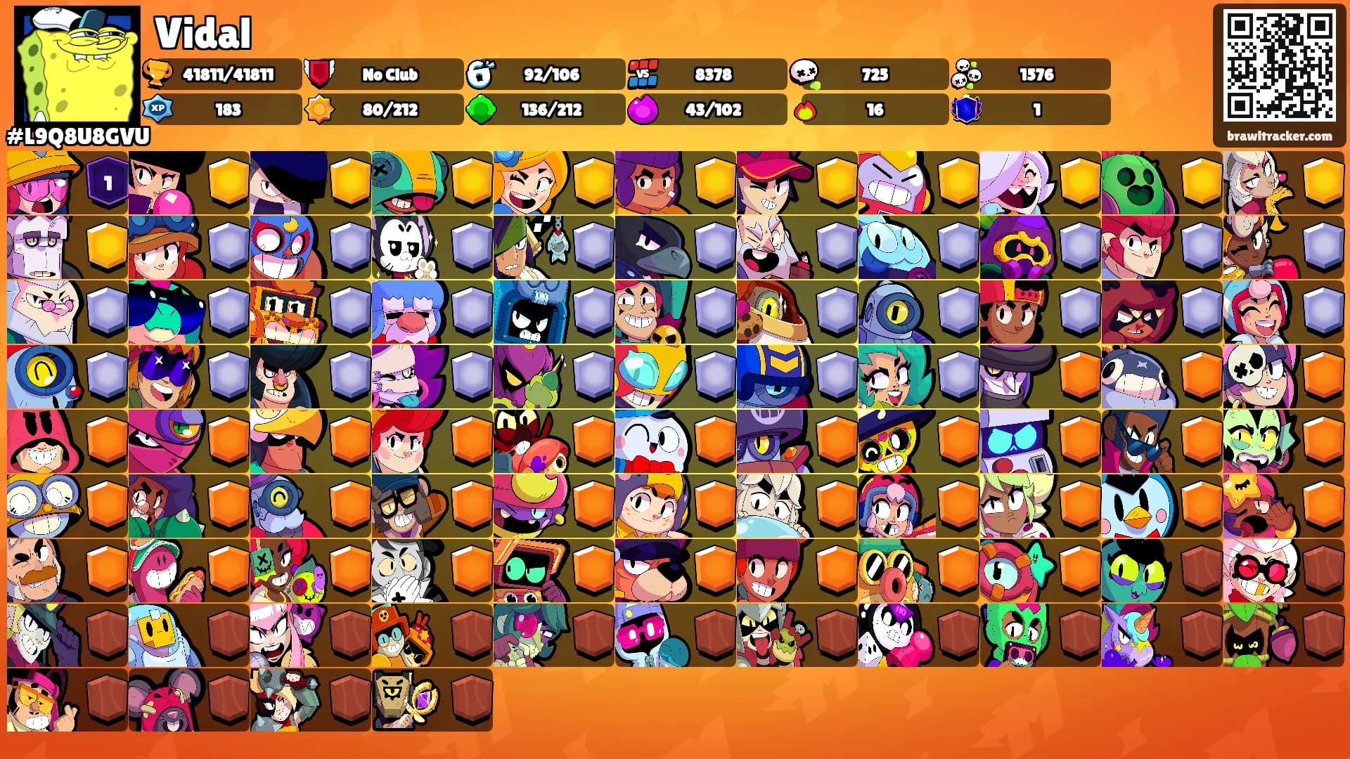 Vidal's Ranks