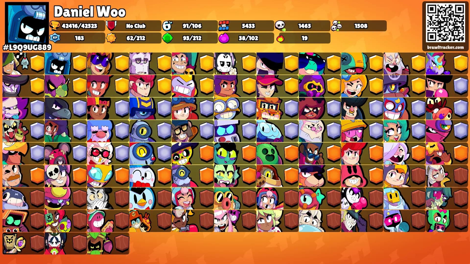 Daniel Woo's Ranks
