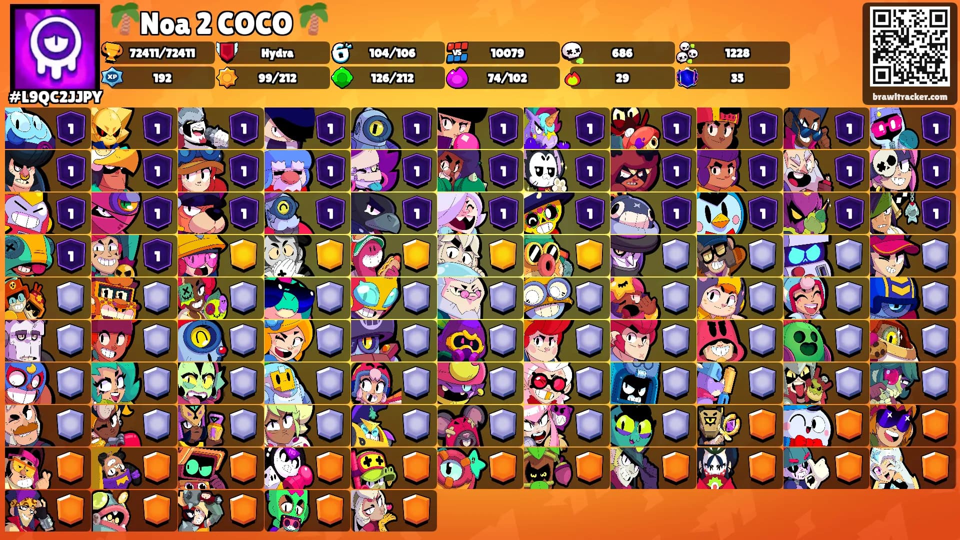 🌴Noa 2 COCO 🌴's Ranks