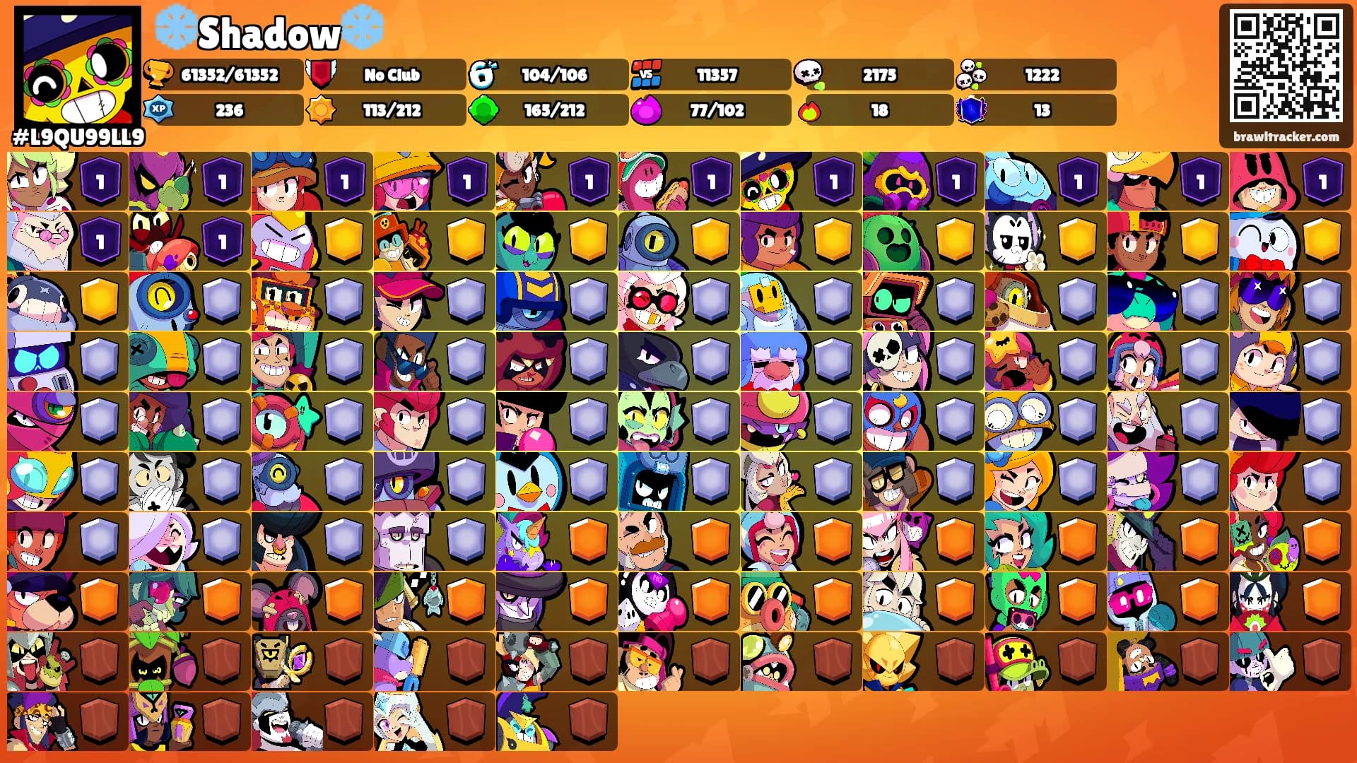 ❄️Shadow❄️'s Ranks