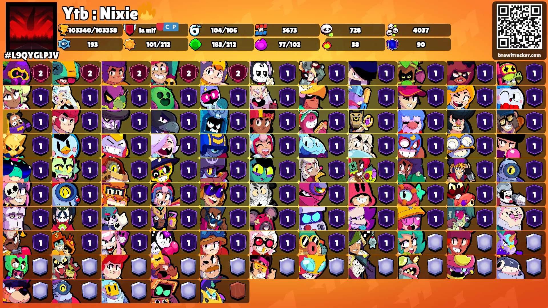Ytb : Nixie🔥's Ranks