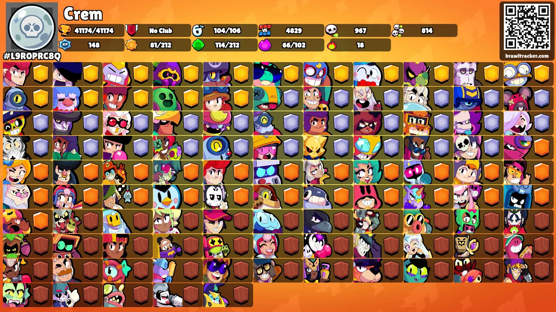 Crem's Ranks