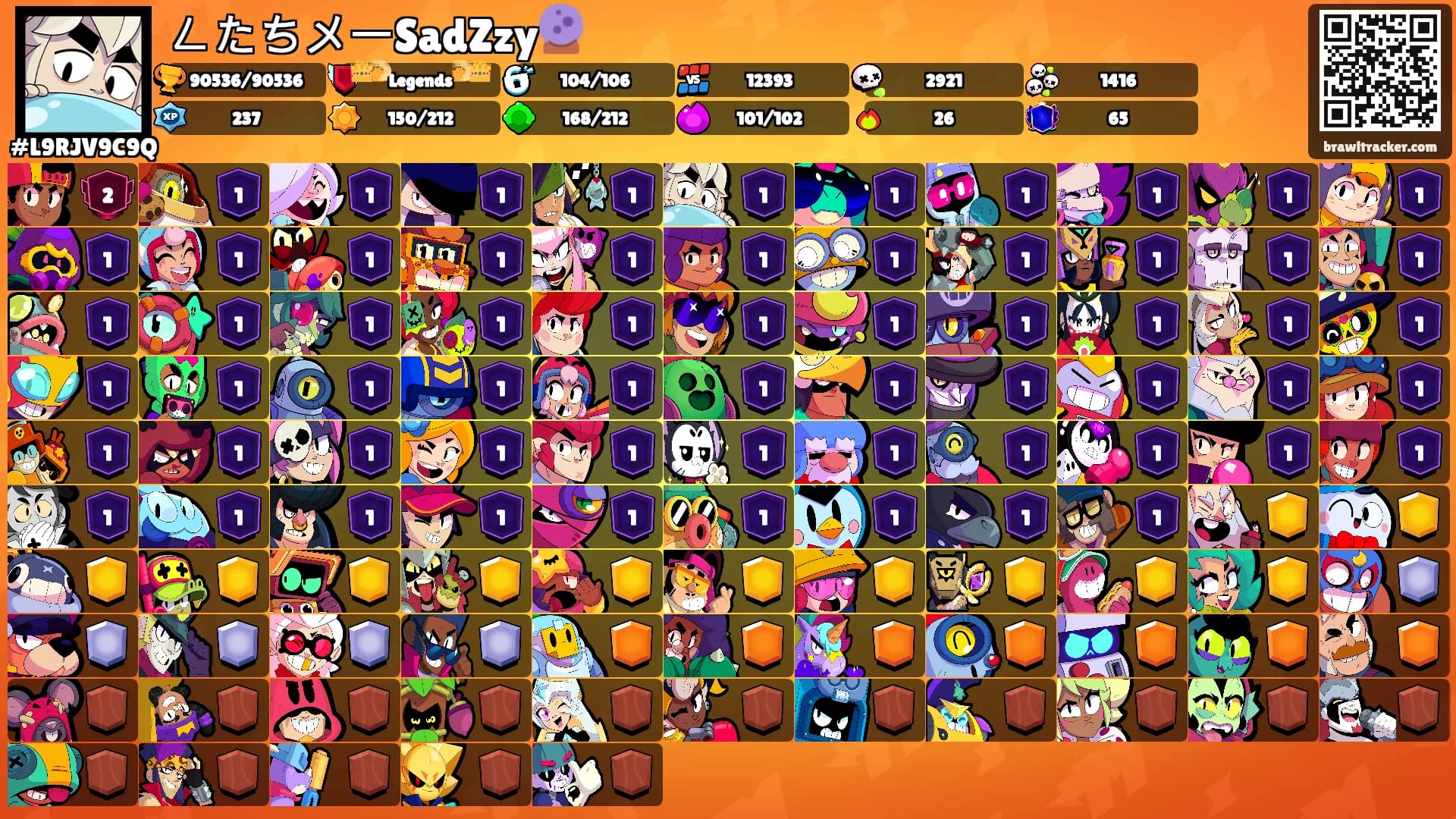 ㄥたちメーSadZzy🔮's Ranks